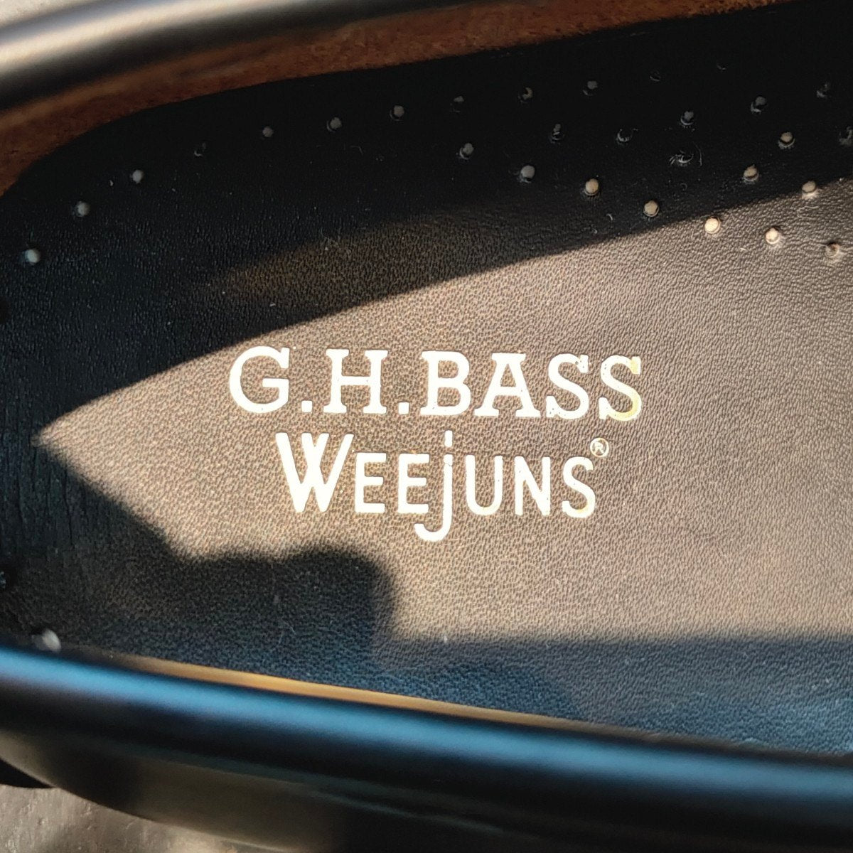 新品未使用 【G.H.Bass&Co.】ジーエイチバス 11775 リンカーン モックビットローファー カーフ ブラック サイズ US9 定価¥27,500-