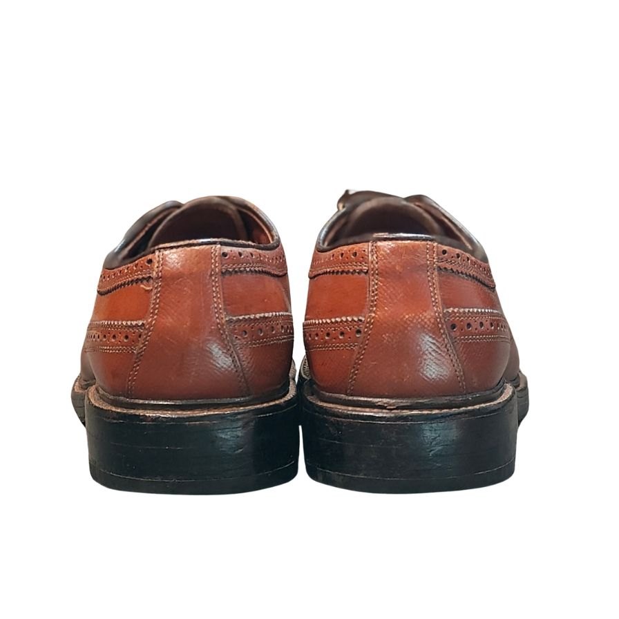 【Allen Edmonds】アレンエドモンズ ビジネスシューズ ウイングチップ ブラウン(茶系) サイズ US7D ラスト