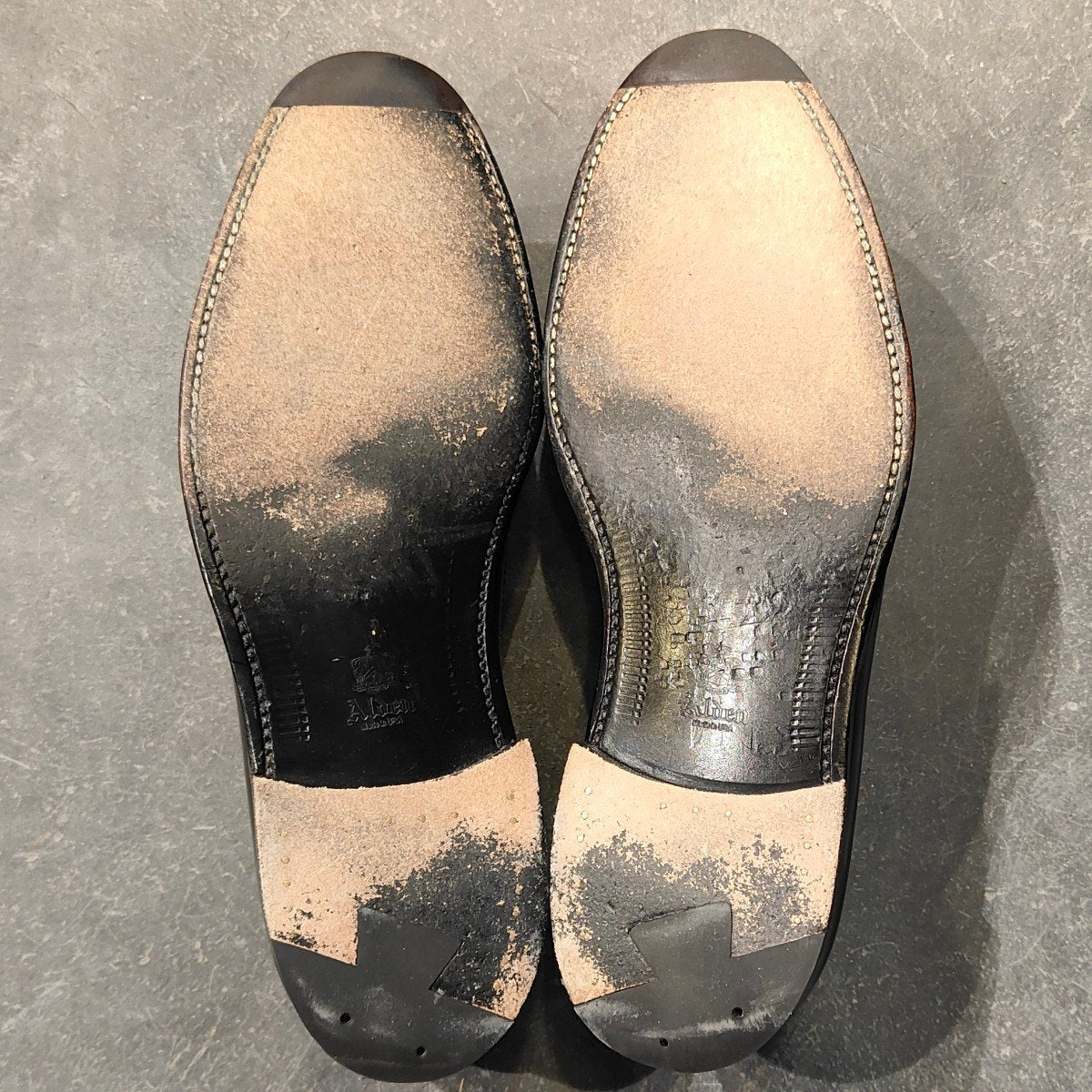 希少 極美品 【ALDEN】オールデン ユナイテッドアローズ別注 3906 タッセルローファー コードバンブラック サイズUS8D アバディーンラスト