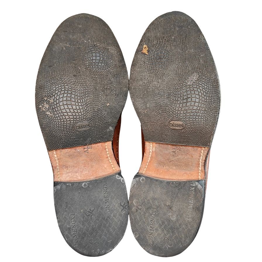【Allen Edmonds】アレンエドモンズ ビジネスシューズ ウイングチップ ブラウン(茶系) サイズ US7D ラスト