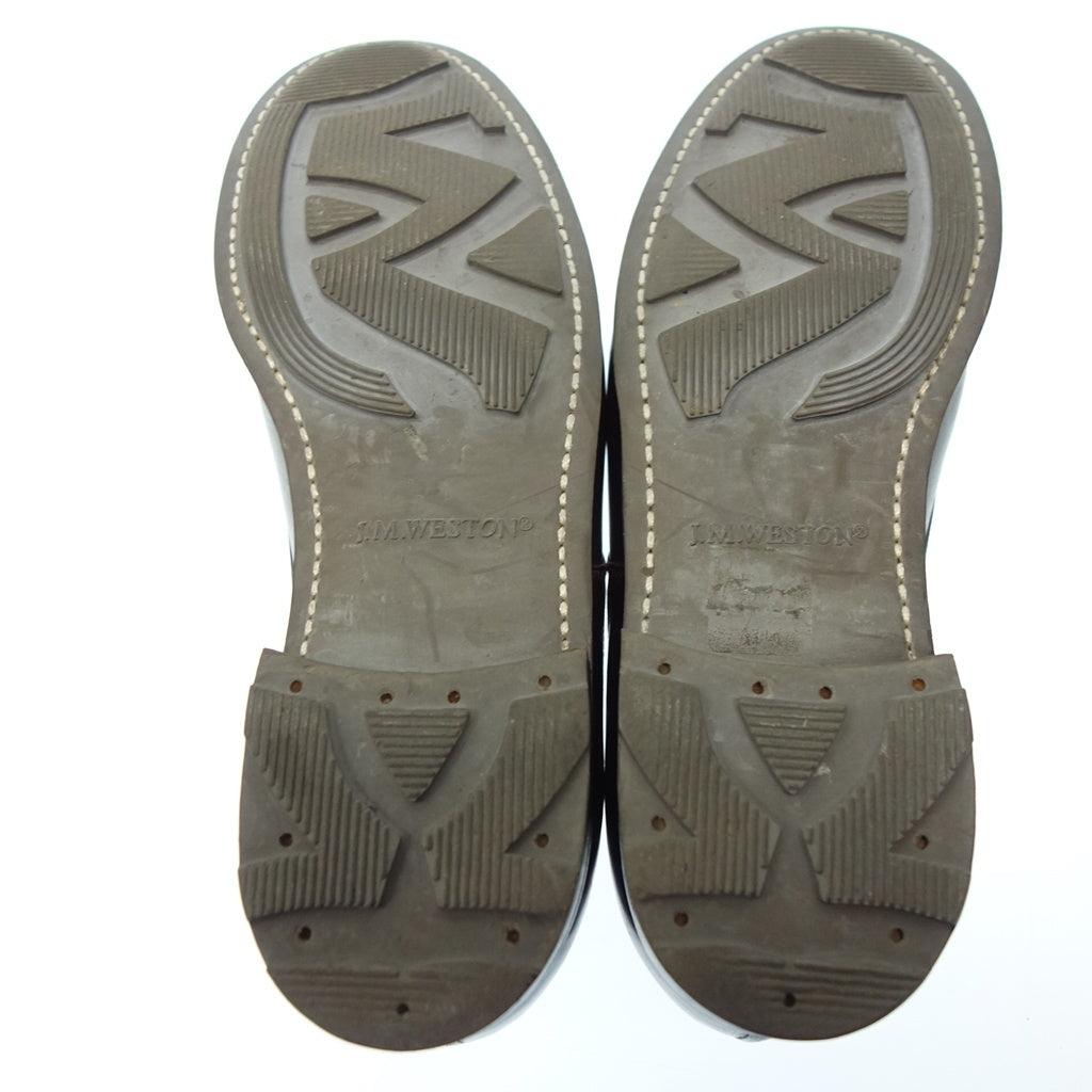 【J.M.WESTON】ジェイエムウエストン 641 ゴルフ Uチップ カーフ ブラウン サイズ 7.5D GOLF