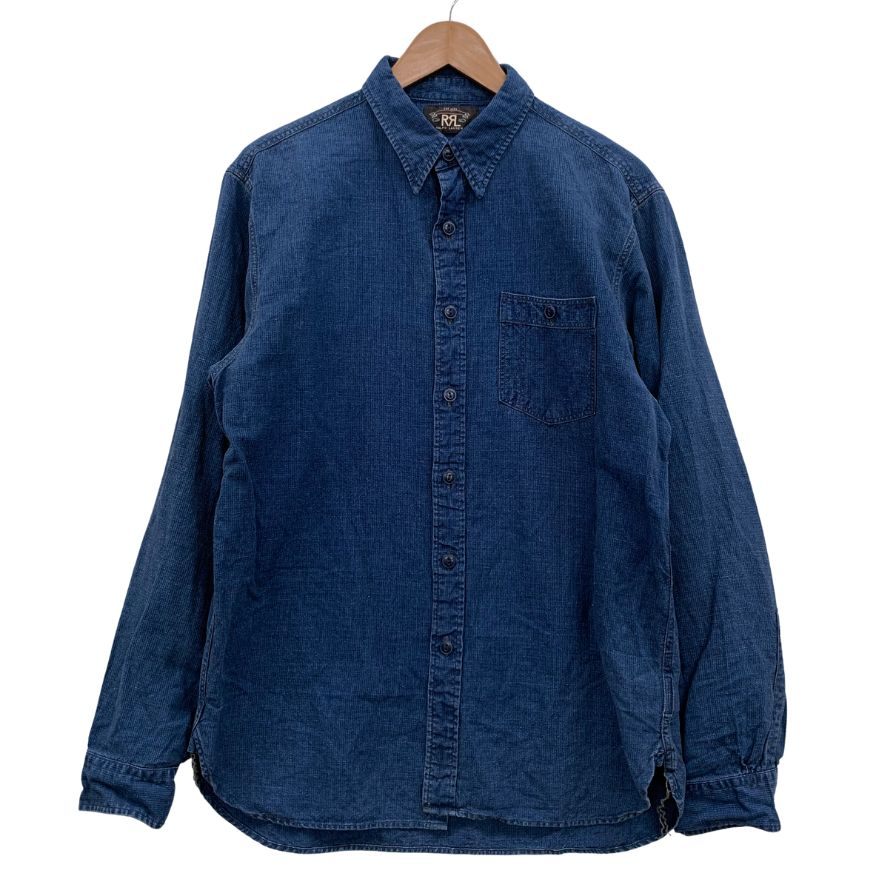 【RRL RALPH LAUREN】ダブルアールエル ラルフローレン デニムシャツ サイズ