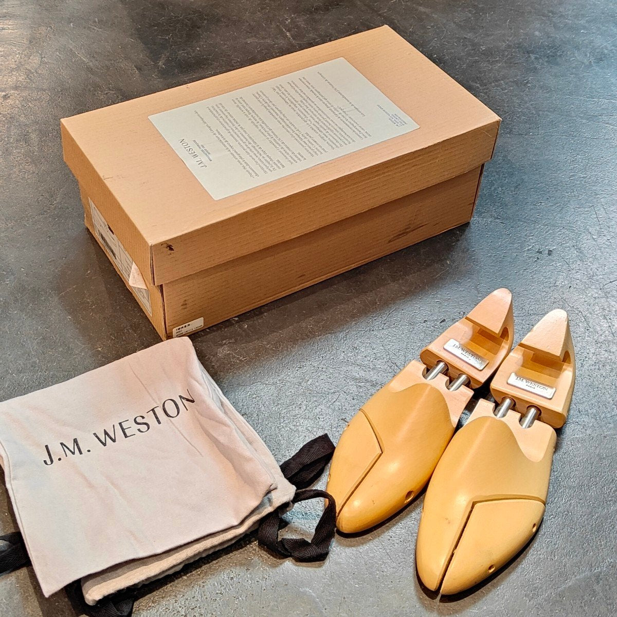 【J.M.WESTON】ジェイエムウエストン 385 トリプルソール ローファー ボックスカーフ ブラック サイズ UK6.5C 41ラスト 定価¥181,500-