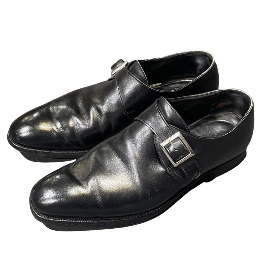 【Crockett&Jones】クロケット&ジョーンズ ビジネスシューズ レザー ブラック(黒) サイズ UK7.5E ラスト