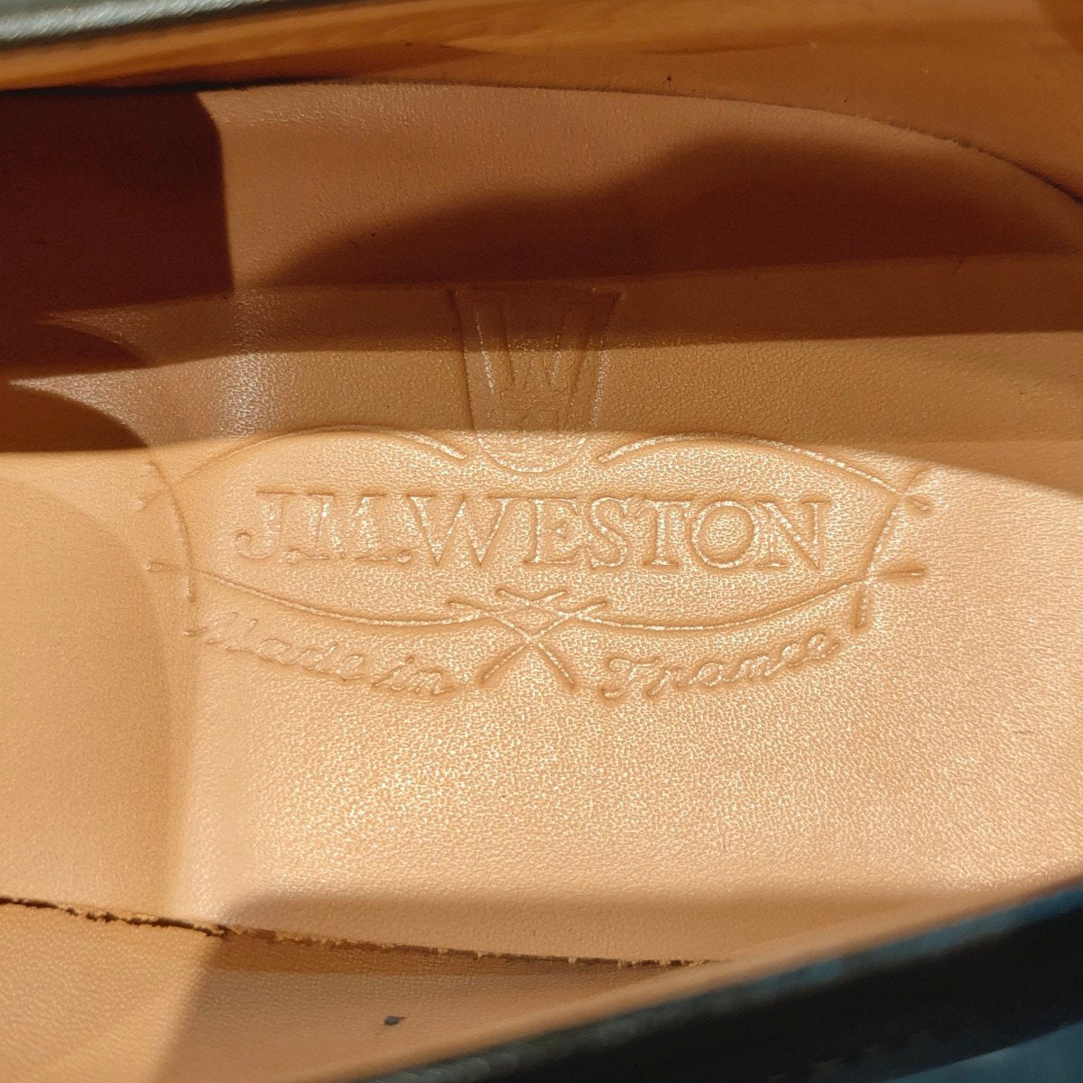 新品未使用 【J.M.WESTON】ジェイエムウエストン 180 シグニチャーローファー ボックスカーフ ハンターグリーン サイズ UK7D 41ラスト 定価151,800-