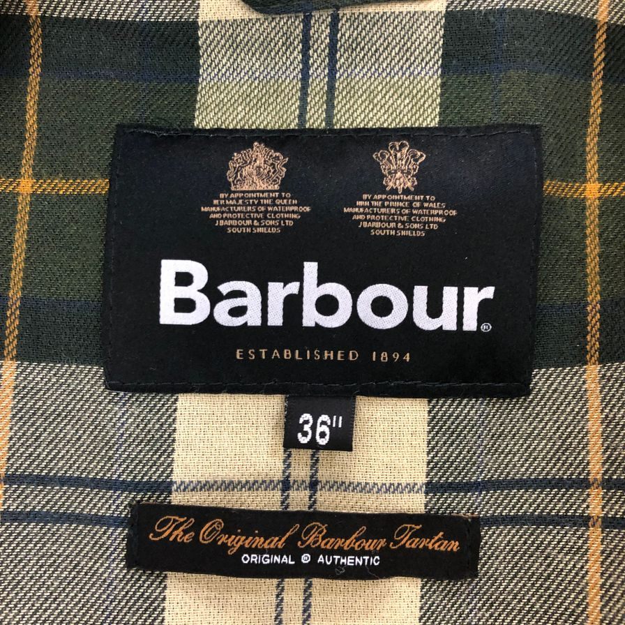 【Barbour】バブアー ゲームフェア オイルドジャケット 2ワラント セージ サイズ36