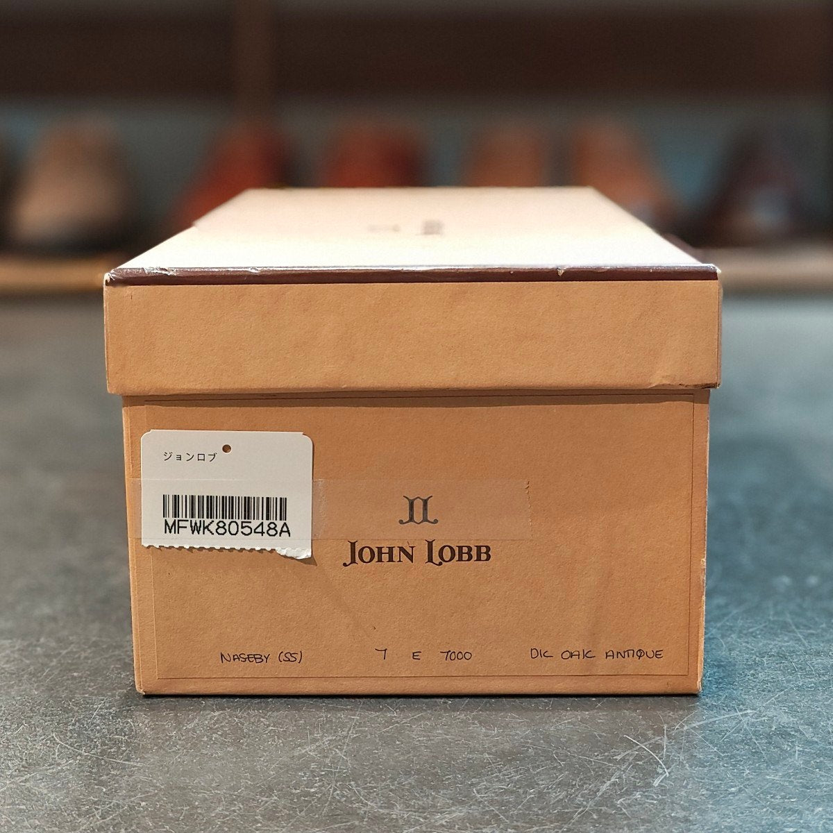 希少 【JOHN LOBB】ジョンロブ ナセビー ダブルモンクストラップ カーフ ブラウン サイズ 7E 7000ラスト