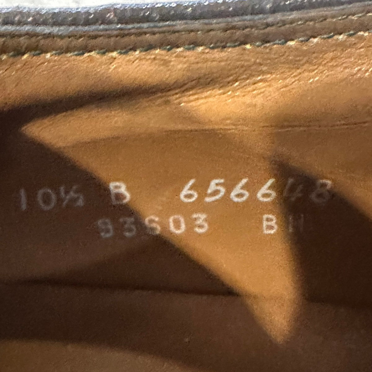 【FLORSHEIM】フローシャイム 656648 プレーントゥ グレインレザー ブラウン サイズUS10.5B