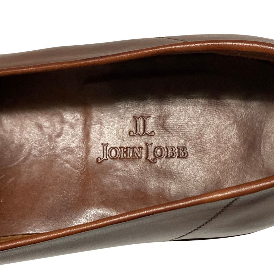 【JOHNLOBB】ジョンロブ ローファー カーフ ブラウン(茶系) サイズ 9E ラスト