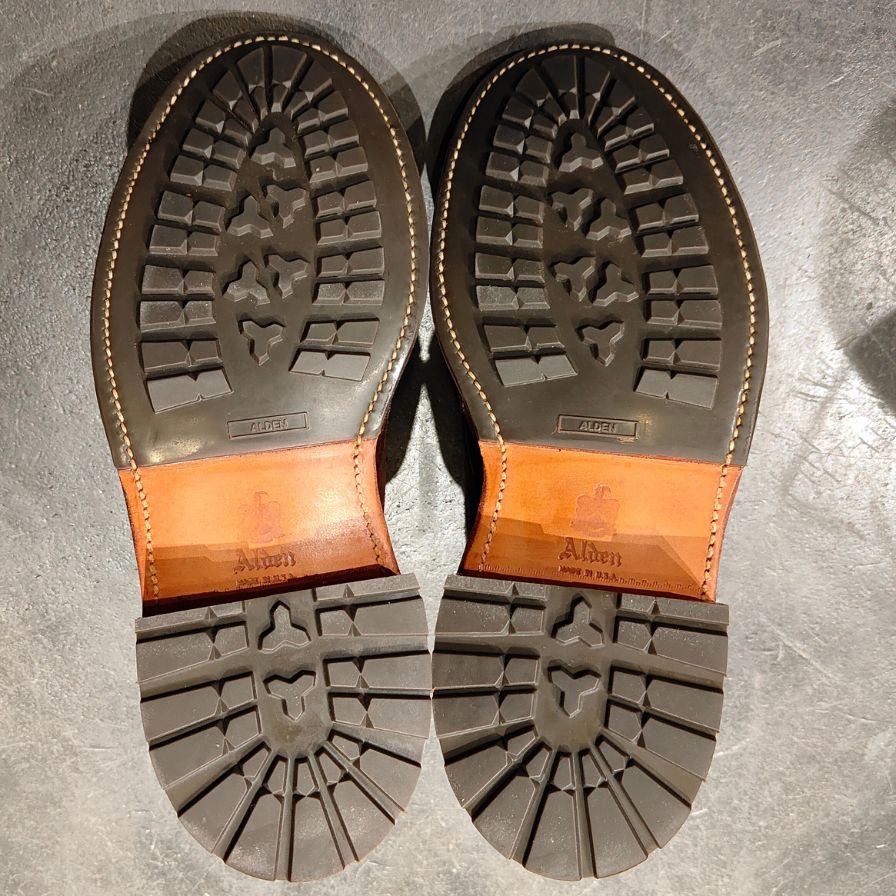 試着程度 【ALDEN】オールデン 40520HC ブーツ スウェードレザー ブラウン サイズ US6D トゥルーバランスラスト