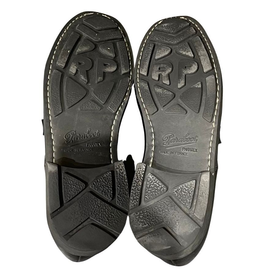 【Paraboot】パラブーツ シャンボード Uチップ リスレザー ブラック サイズUK6 定価¥96,800-