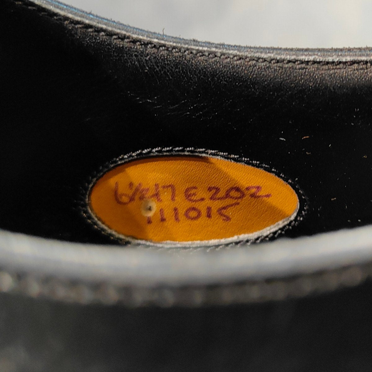 美品 【EDWARD GREEN】エドワードグリーン ドーバー Uチップ カーフ ブラック サイズ UK6.5E 202ラスト 参考定価¥308,000-