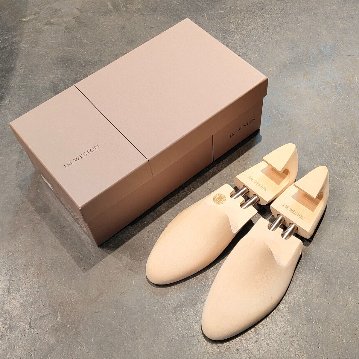 極美品 【J.M.WESTON】ジェイエムウエストン 598 ハーフハント 旧ロゴ Uチップ カーフ タンブラウン サイズ UK5.5C 25ラスト 定価¥170,500-