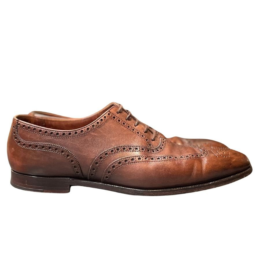 【Crockett&Jones】クロケット&ジョーンズ LA ビジネスシューズ ブラウン(茶系) サイズ UK7.5E ラスト