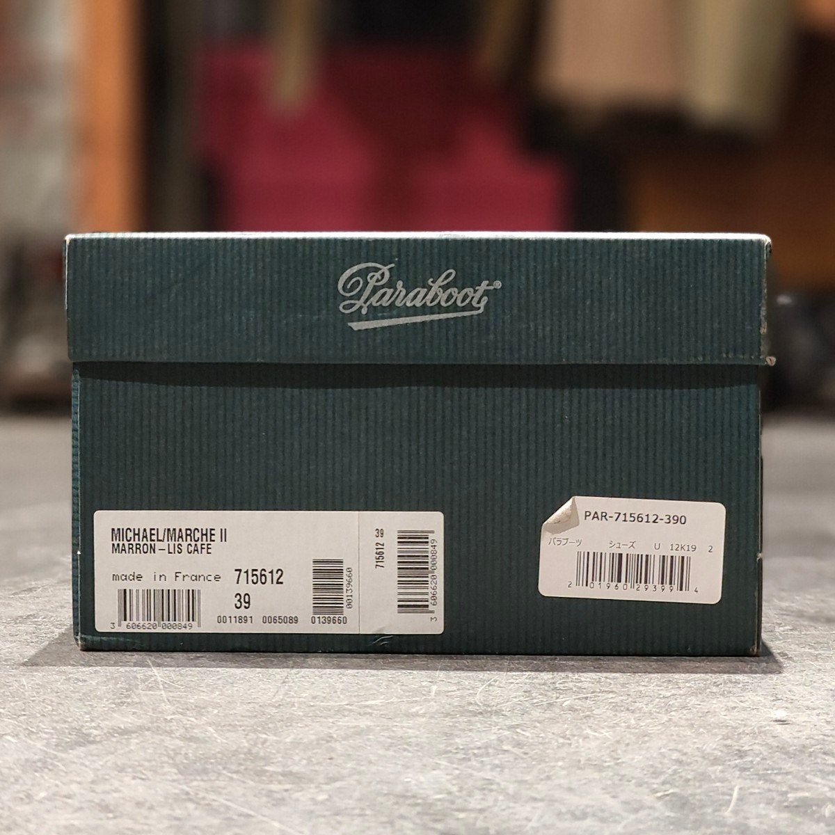 使用数回 【Paraboot】パラブーツ ミカエル チロリアン リスレザー カフェ サイズ39 定価¥94,600-