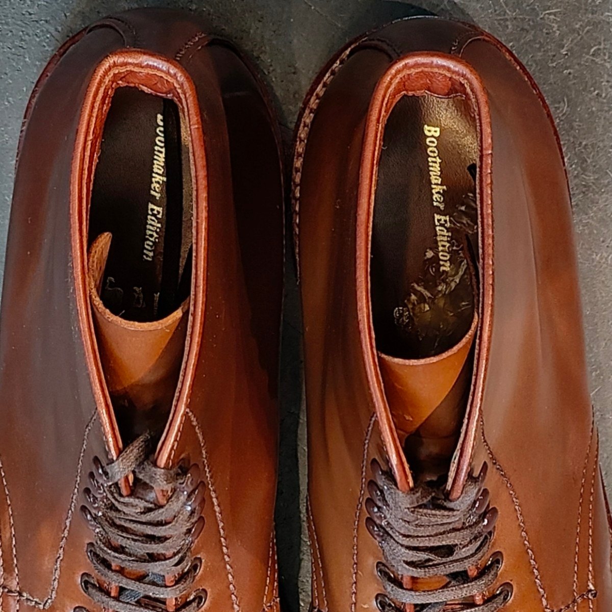 希少 使用数回 【ALDEN】オールデン The Shoe Mart別注 4030 NST タンカーブーツ コードバン ラベロ サイズUS9D アバディーンラスト