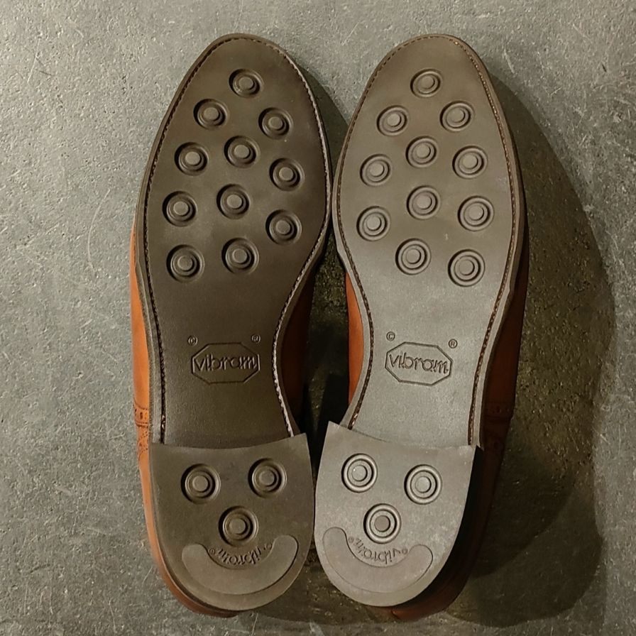 【JOSEPH CHEANEY】ジョセフチーニー ウィルフレッド セミブローグ ブラウン サイズ UK8