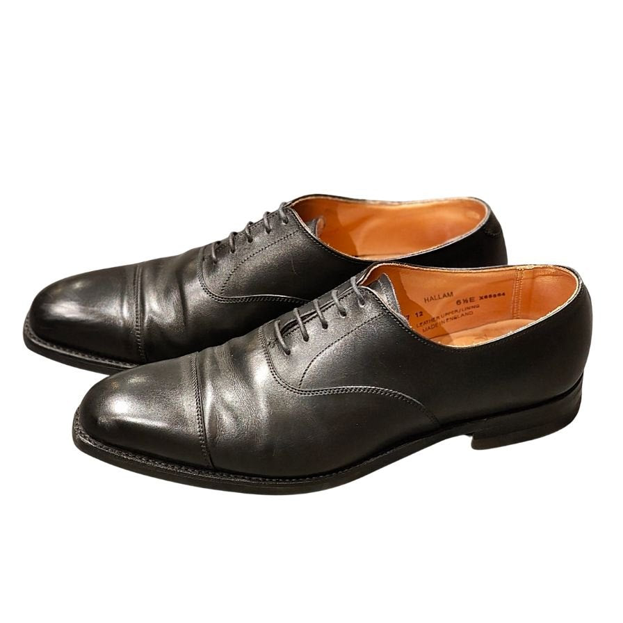 【CROCKETT&JONES】クロケット&ジョーンズ ビジネスシューズ ブラック(黒) サイズ UK6.5E ラスト