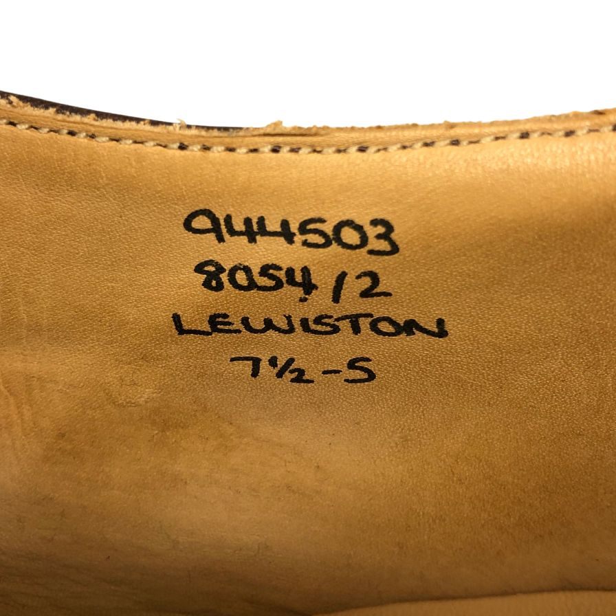 【TRICKERS】トリッカーズ LEWISTON シングルモンク ミュージアムカーフ ブラウン サイズ UK7.5