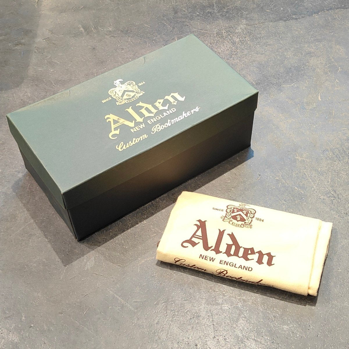 美品 【ALDEN】オールデン 987 ペニーローファー コードバン ブラック サイズ US7D バンラスト
