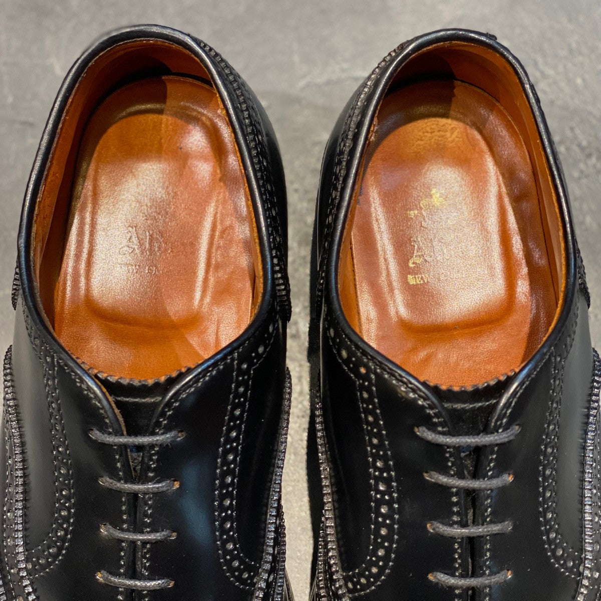 【ALDEN】オールデン ウイングチップ 9741 コードバン ブラック サイズ US8D ラスト