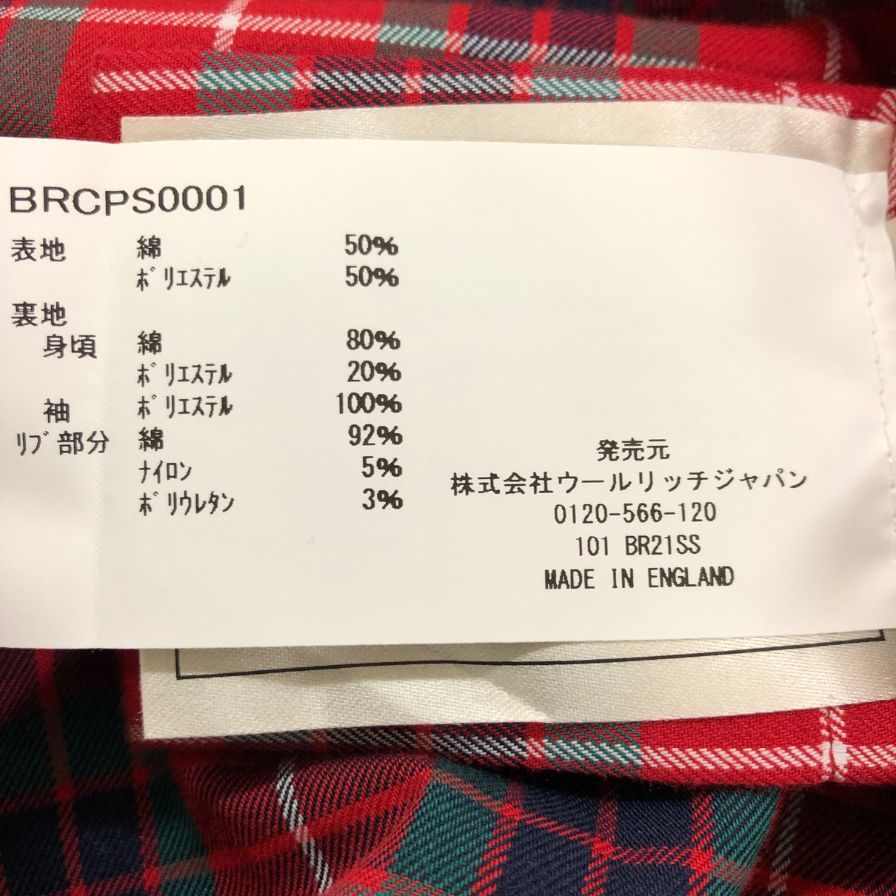 【BARACUTA】バラクータ G9 ハリントンジャケット サイズ40 ブラック