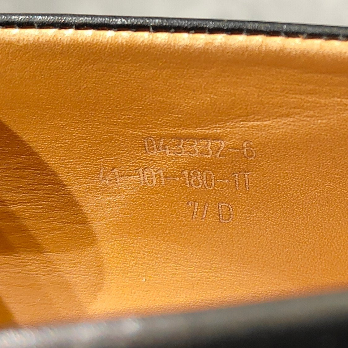使用数回 【J.M.WESTON】ジェイエムウエストン 180 シグニチャーローファー ボックスカーフ ブラック サイズ UK7.5D 41ラスト 参考定価¥156,200-