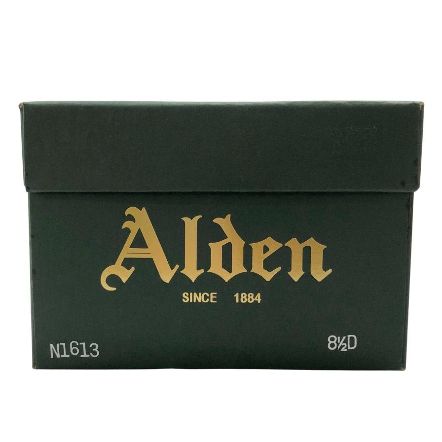 新品未使用【ALDEN】オールデン N1613 モックトゥ グレインレザー ブラック サイズ8.5D モディファイドラスト