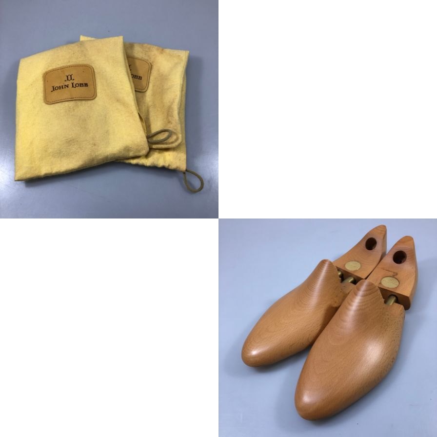 【JOHN LOBB】ジョンロブ ラッセル パンチドキャップトゥ ブラック サイズ8E