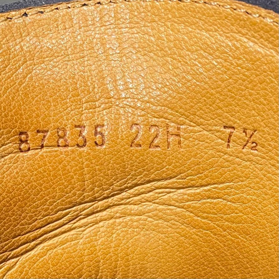 【Paraboot】パラブーツ ベルジュラック レースアップブーツ スエード ネイビー サイズUK7.5