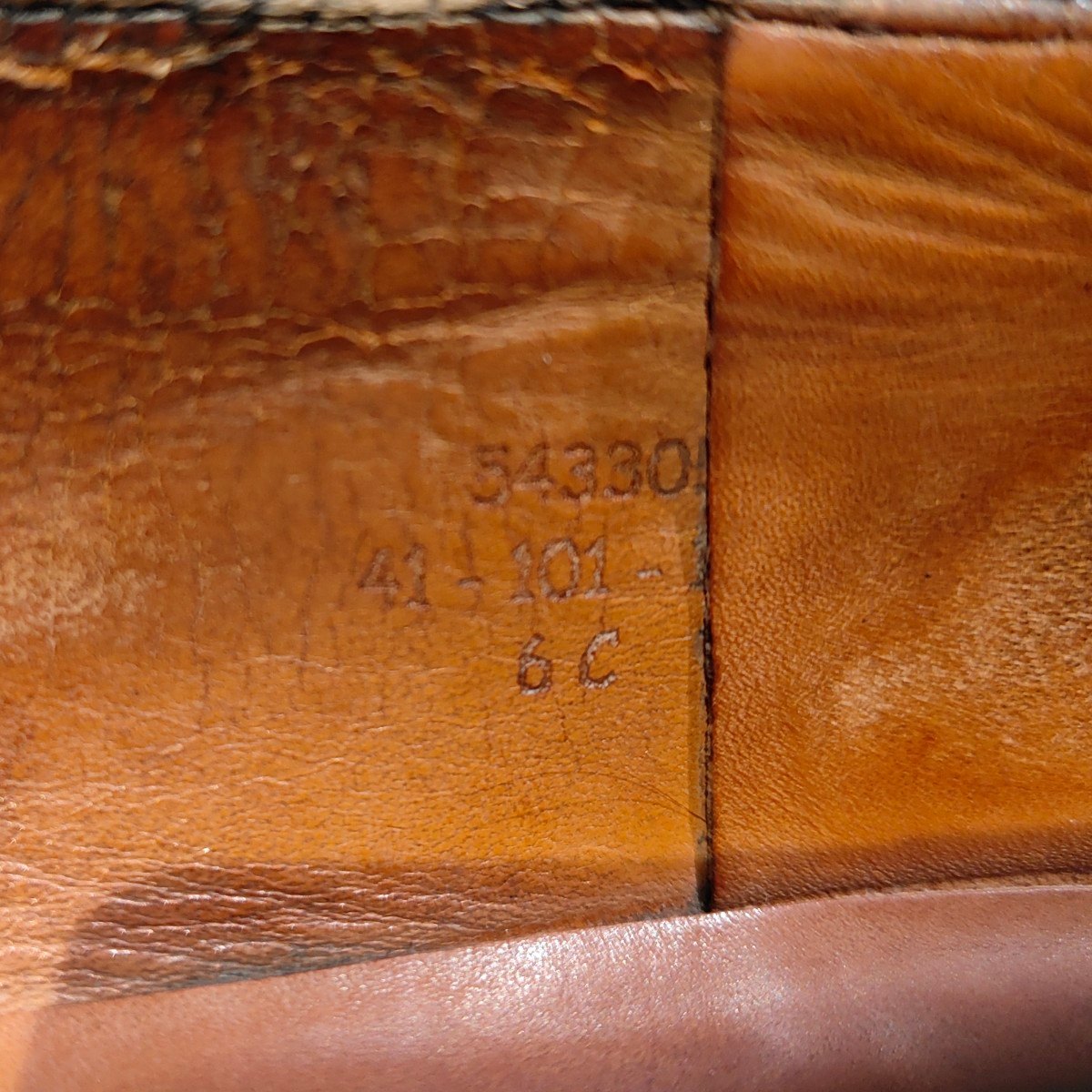 ダメージ品【J.M.WESTON】ジェイエムウエストン シグニチャーローファー 180 ローファー カーフ ブラック サイズ UK6E 41ラスト
