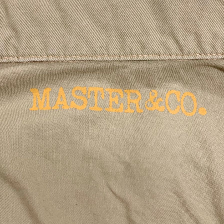 【MASTER&CO】マスターアンドコー ジャケット サイズ