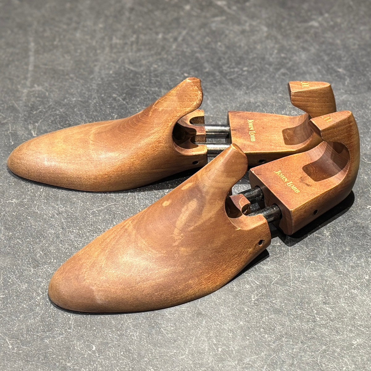 【JOHN LOBB】ジョンロブ レザーシューズ ガニエル2 プレーントゥ カーフ ブラック サイズ UK5.5E 7000ラスト