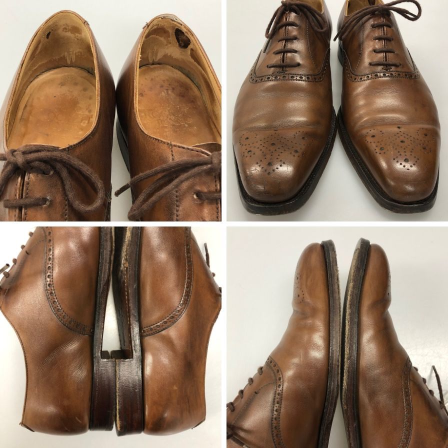 【CROCKETT&JONES】クロケット&ジョーンズ ブラウン(茶系) サイズ UK8E 348ラスト