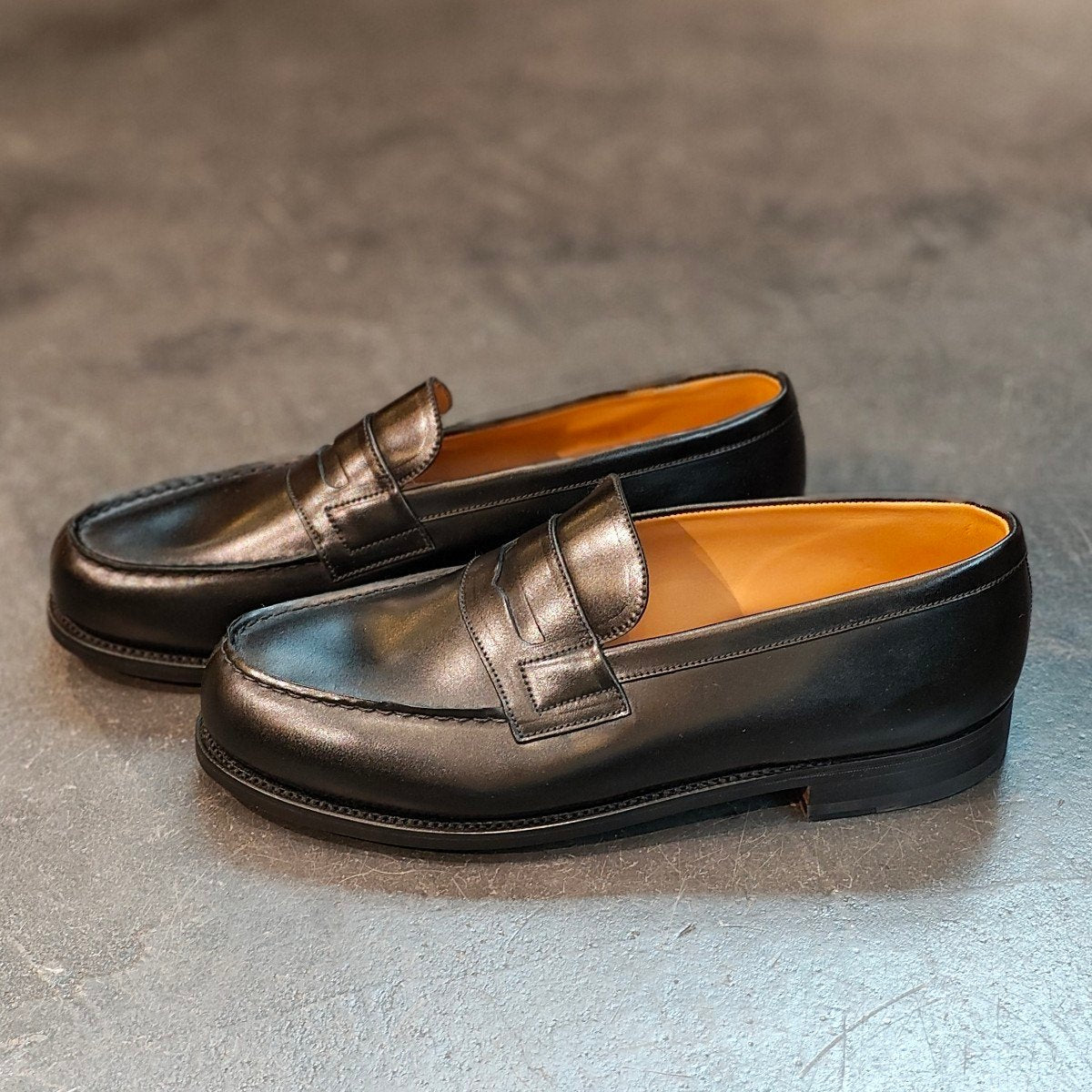 希少 新品未使用 【J.M.WESTON】ジェイエムウエストン 180 シグニチャーローファー コードバン ブラック サイズ UK7D 41ラスト 定価\302,500-