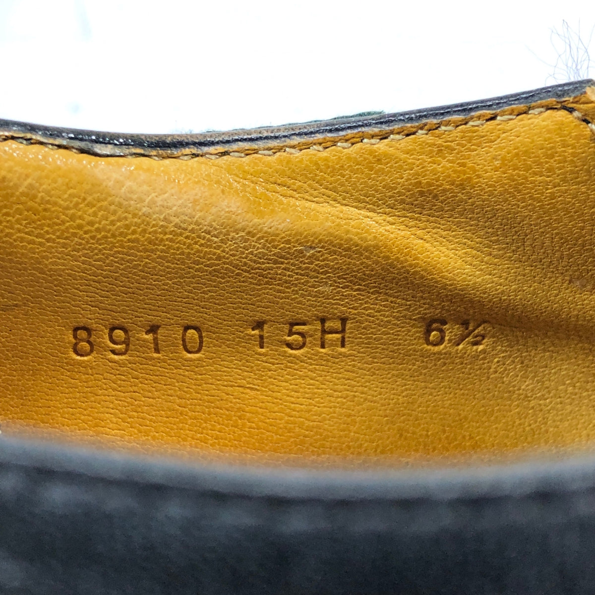 【Paraboot】パラブーツ レザーシューズ フォトン サイドエラ ブラック サイズUK6.5 メンズ