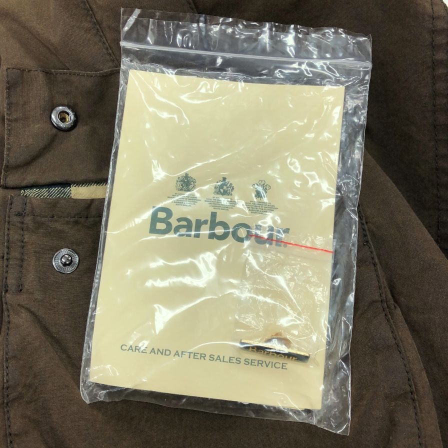 【Barbour】バブアー ジャケット サイズ