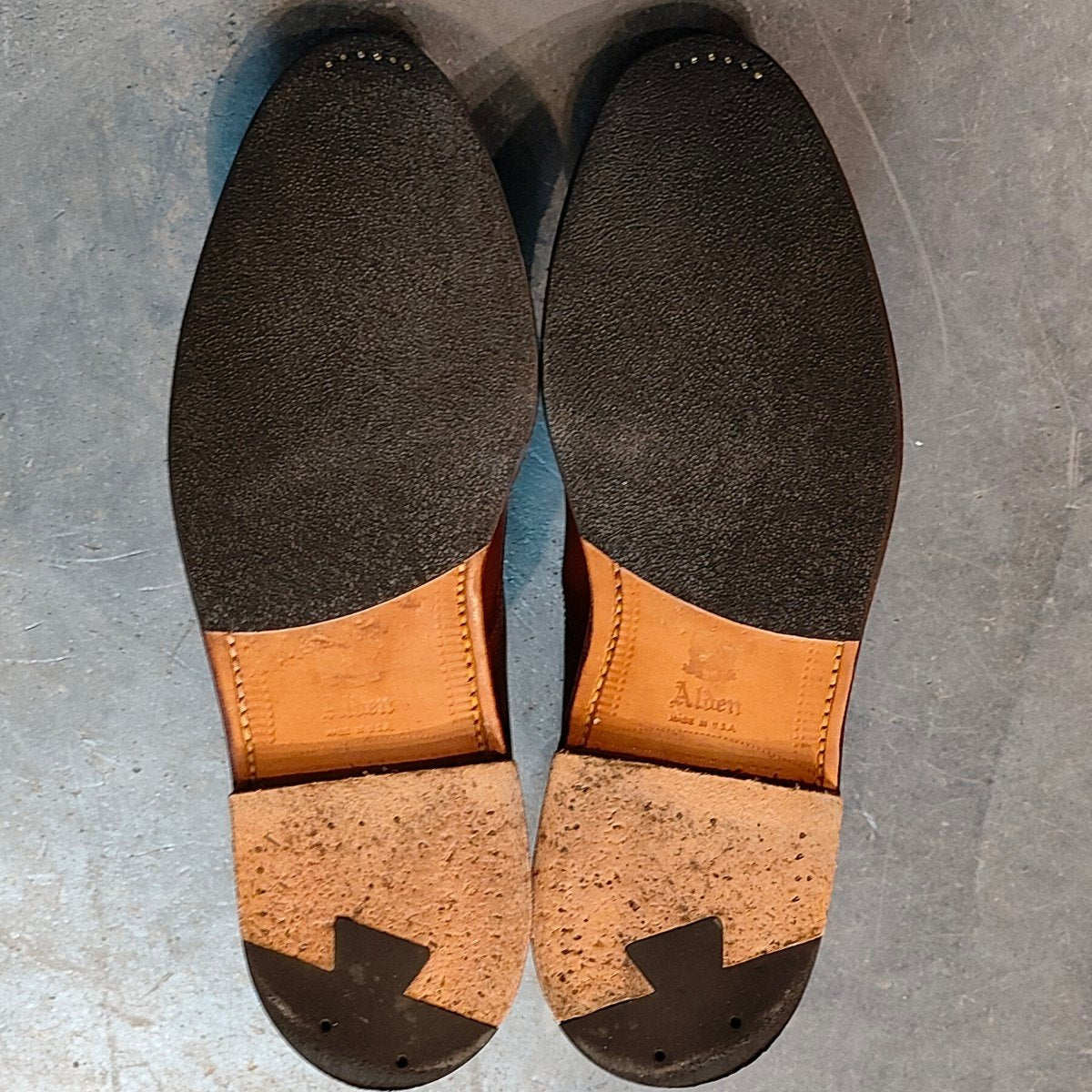 希少 使用数回 【ALDEN】オールデン The Shoe Mart別注 4030 NST タンカーブーツ コードバン ラベロ サイズUS9D アバディーンラスト
