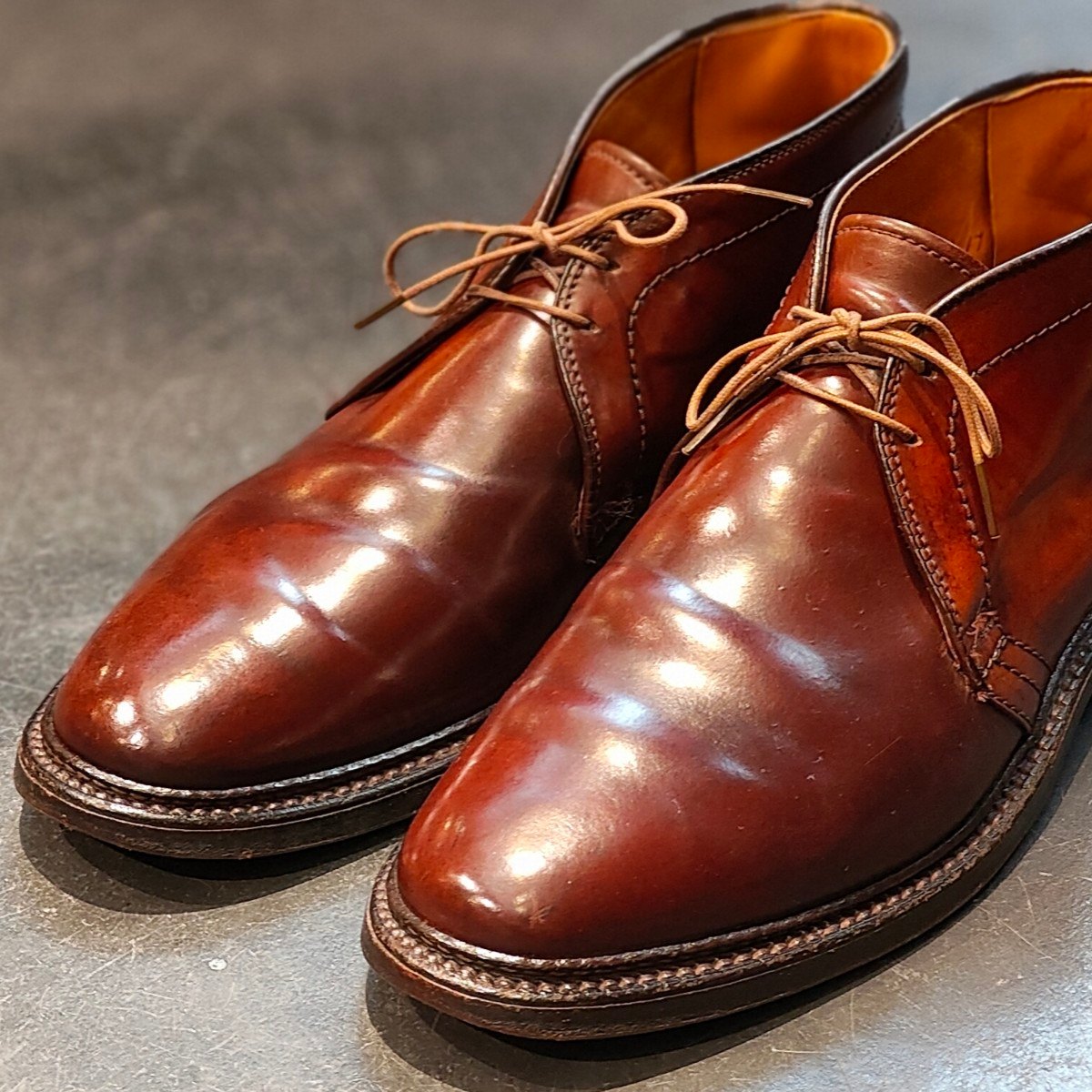 【ALDEN】オールデン 1339 チャッカブーツ コードバン バーガンディ サイズ US9D バリーラスト 定価¥216,700-