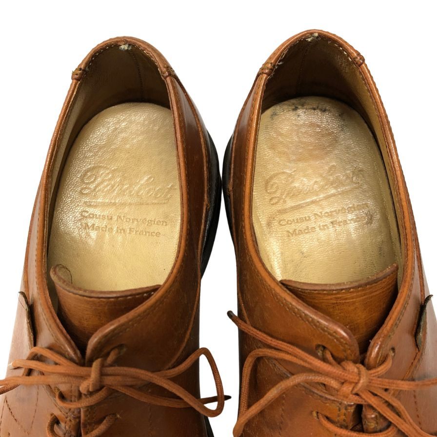 【Paraboot】パラブーツ ビジネスシューズ Uチップ ブラウン(茶系) サイズ 5.5 ラスト