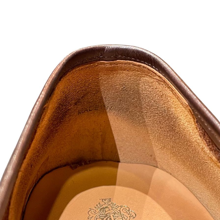 【CROCKETT&JONES】クロケット&ジョーンズ ローファー ブラウン(茶系) サイズ UK8.5E ラスト