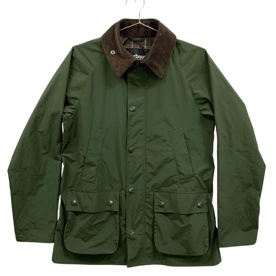 【Barbour】バブアー ナイロンジャケット ノンワックス 231MCAS046 サイズ36 カーキ