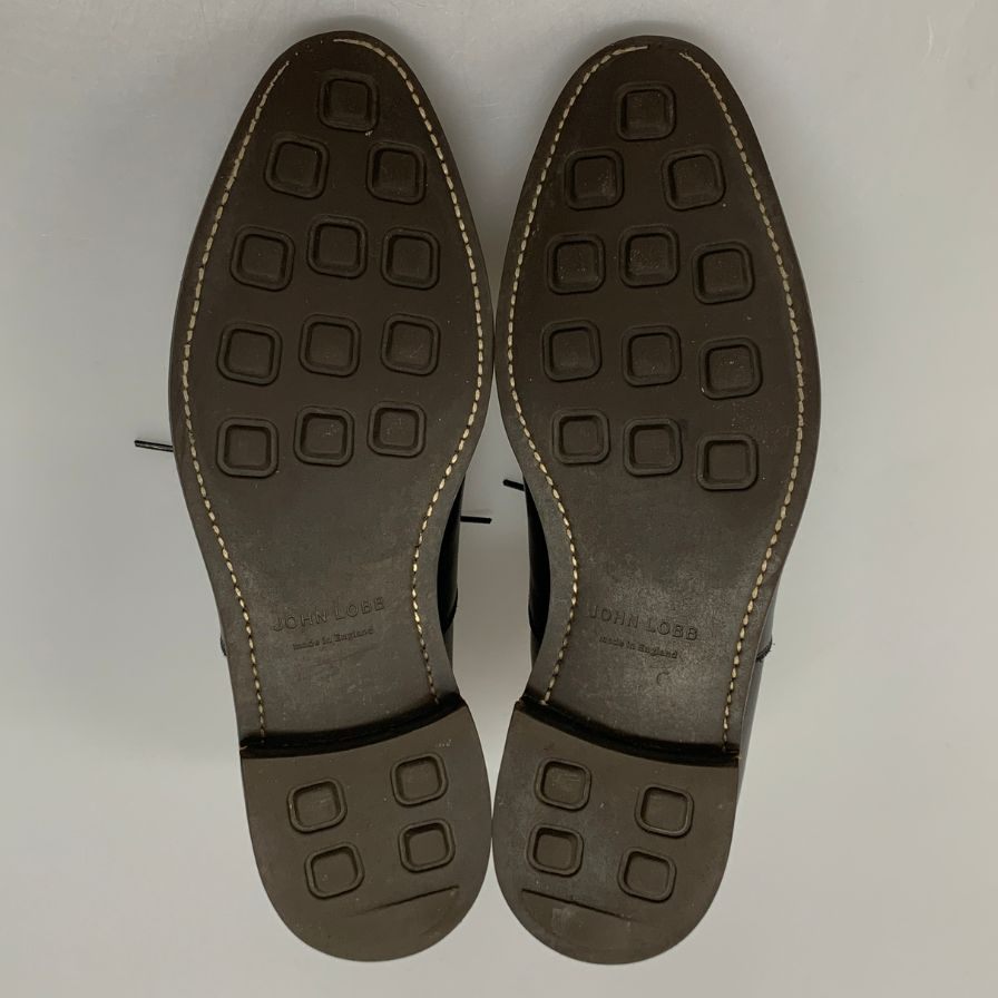 【JOHNLOBB】ジョンロブ ビジネスシューズ カーフ ブラック(黒) サイズ UK6.5E ラスト