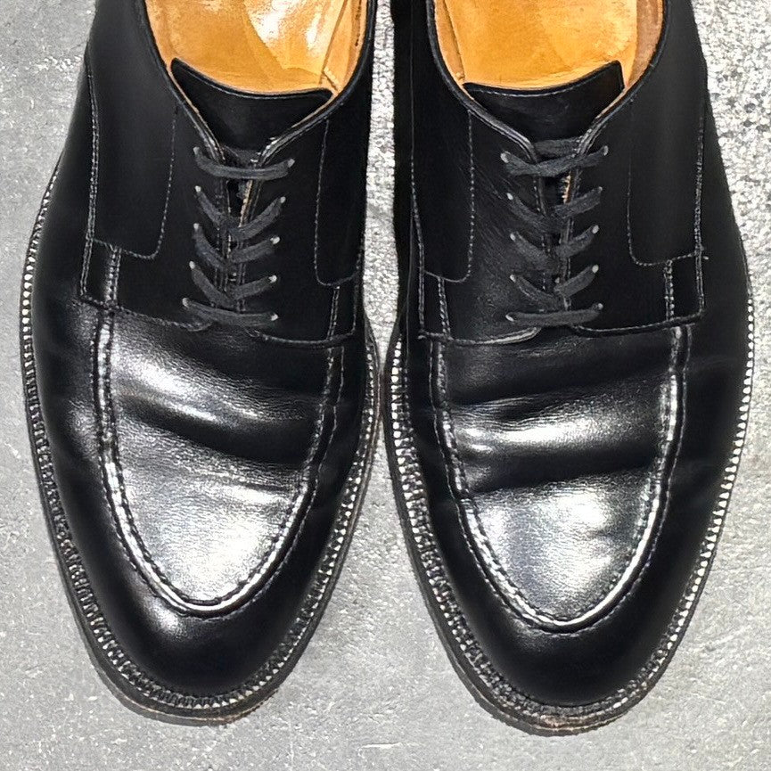【CROCKETT&JONES】クロケット&ジョーンズ レザーシューズ オンスロー Uチップ カーフ ブラック サイズ UK8.5E