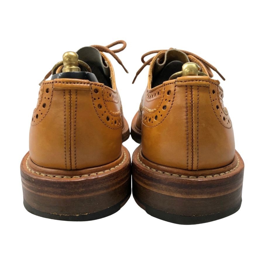 【Tricker’s】トリッカーズ M5633 ビジネスシューズ ベージュ サイズ 7.5 ラスト