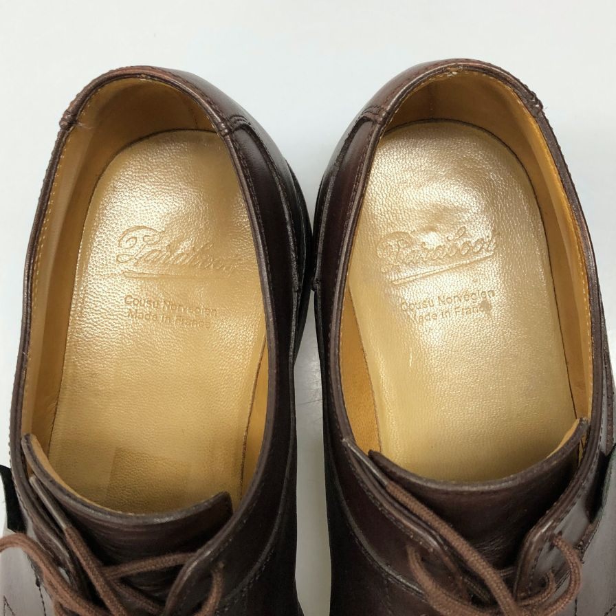 【PARABOOT】パラブーツ ビジネスシューズ ブラウン(茶系) サイズ UK7 ラスト