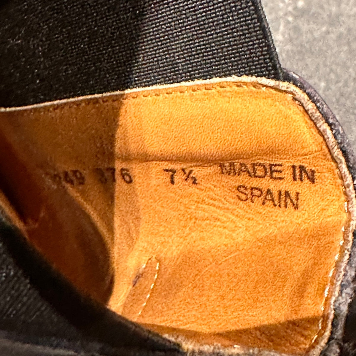 美品【Berwick】バーウィック 376 サイドゴアブーツ カーフ ブラック サイズUK7.5