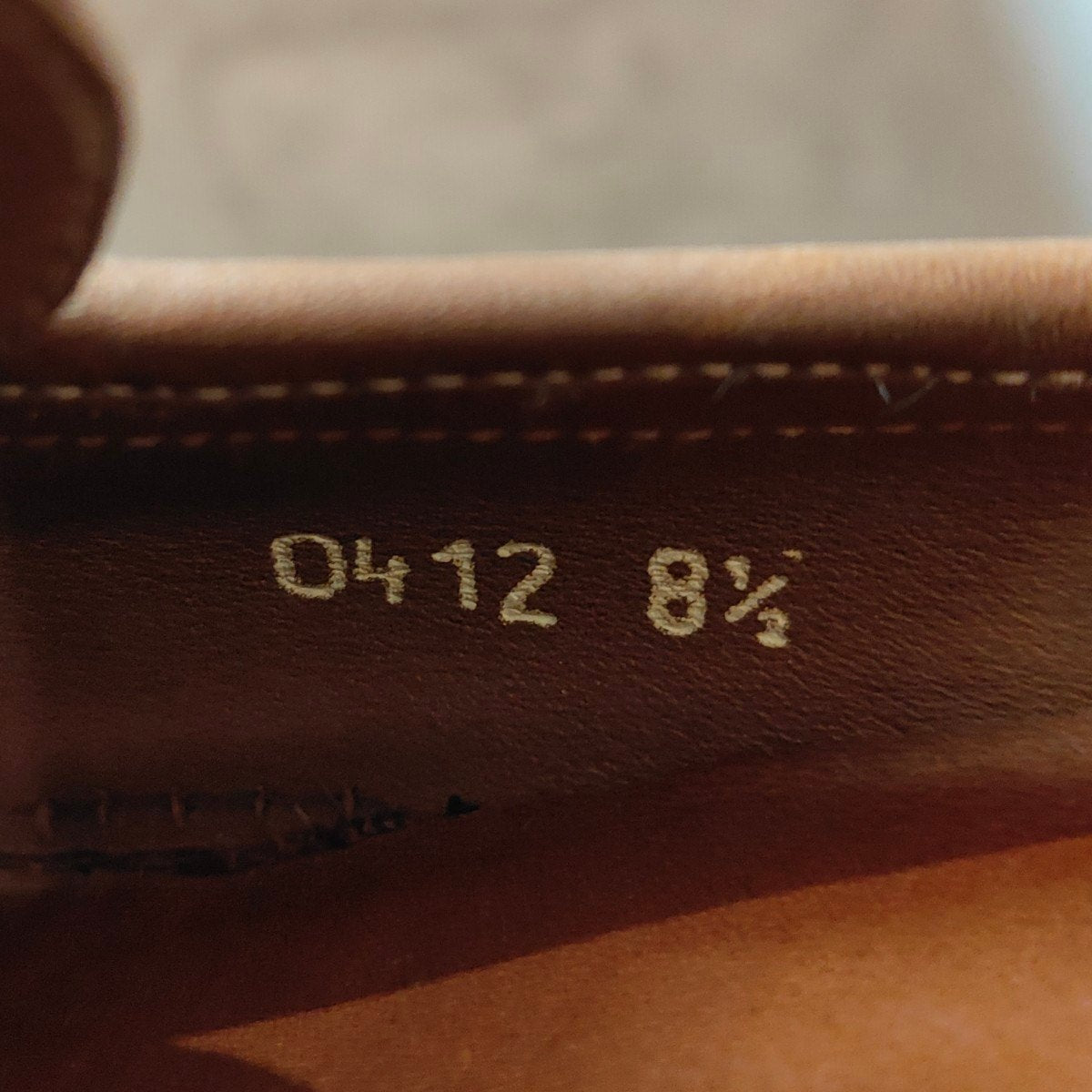 【PARABOOT】パラブーツ バハマ 0412 スリッポン スエード ブラウン サイズUK8.5