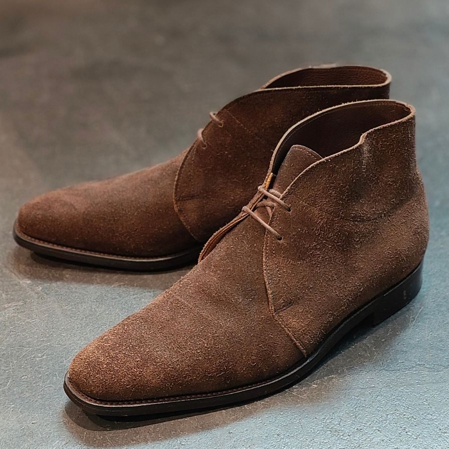 JOHN LOBB】ジョンロブ ロムゼイ チャッカブーツ スエード ブラウン JOHN LOBB】ジョンロブ ロムゼイ チャッカブーツ スエード ブラウン