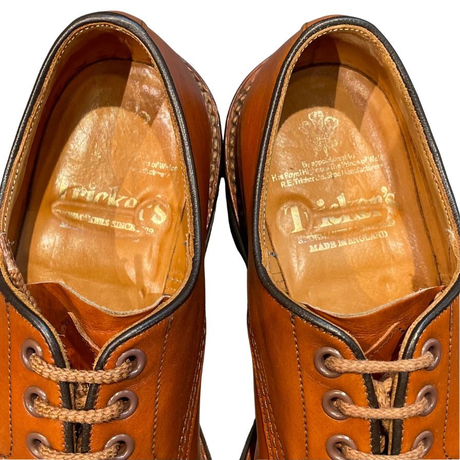 【Tricker’s】トリッカーズ M798 ビジネスシューズ カーフ ブラウン(茶系) サイズ 7.5 ラスト